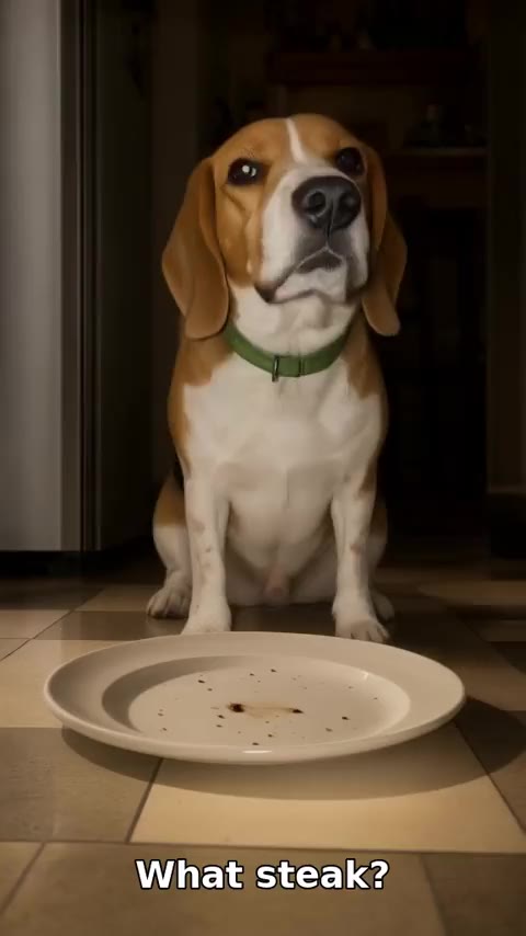 Biscuit: What steak?: a Tough talk sample movie made with DogPoint