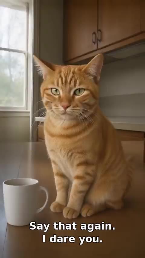 Marmalade, no regrets: a Tough talk sample movie made with DogPoint
